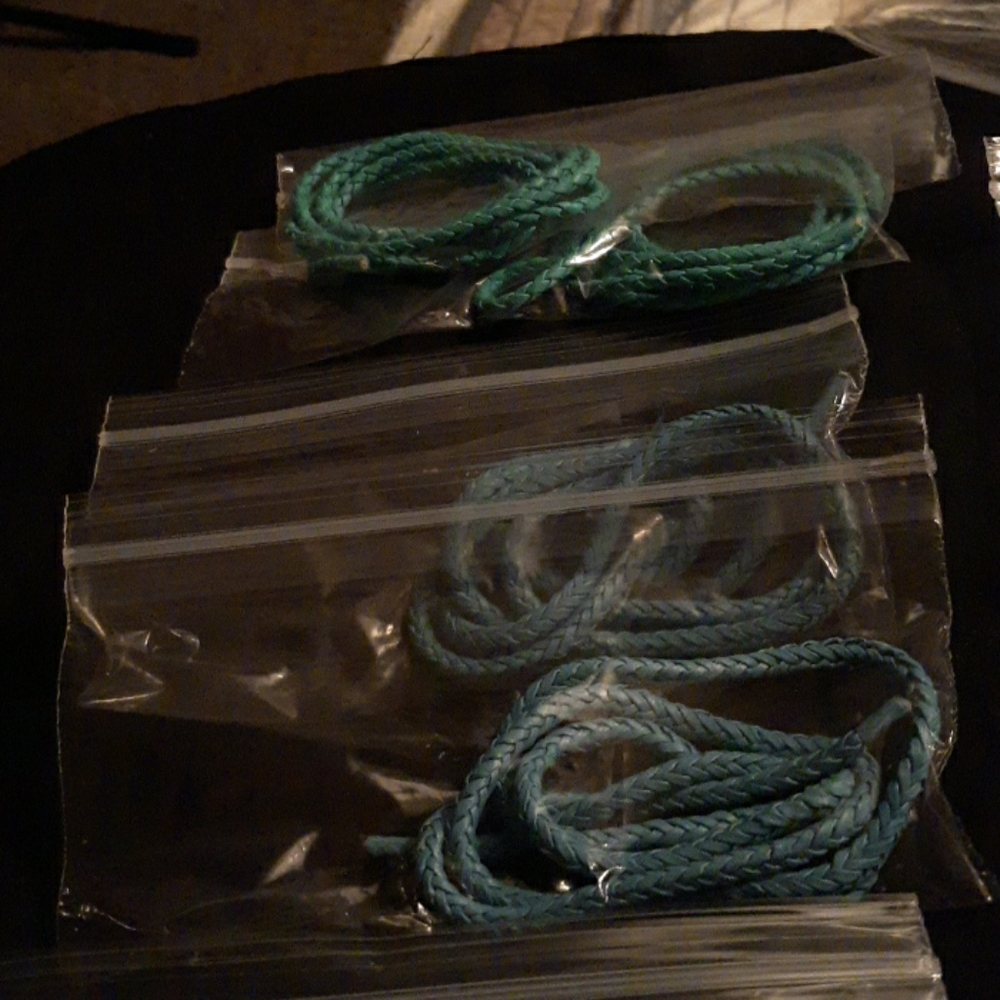 Braided cords for bolo ties
